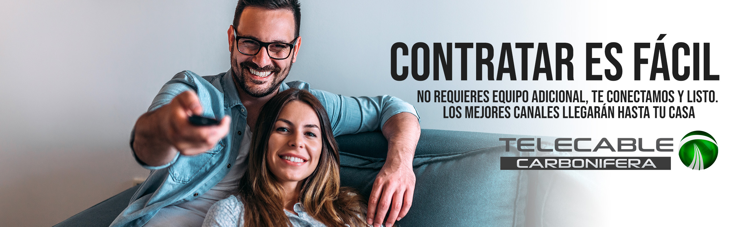 Contratar es fácil: no requieres equipo adicional, te conectamos y listo